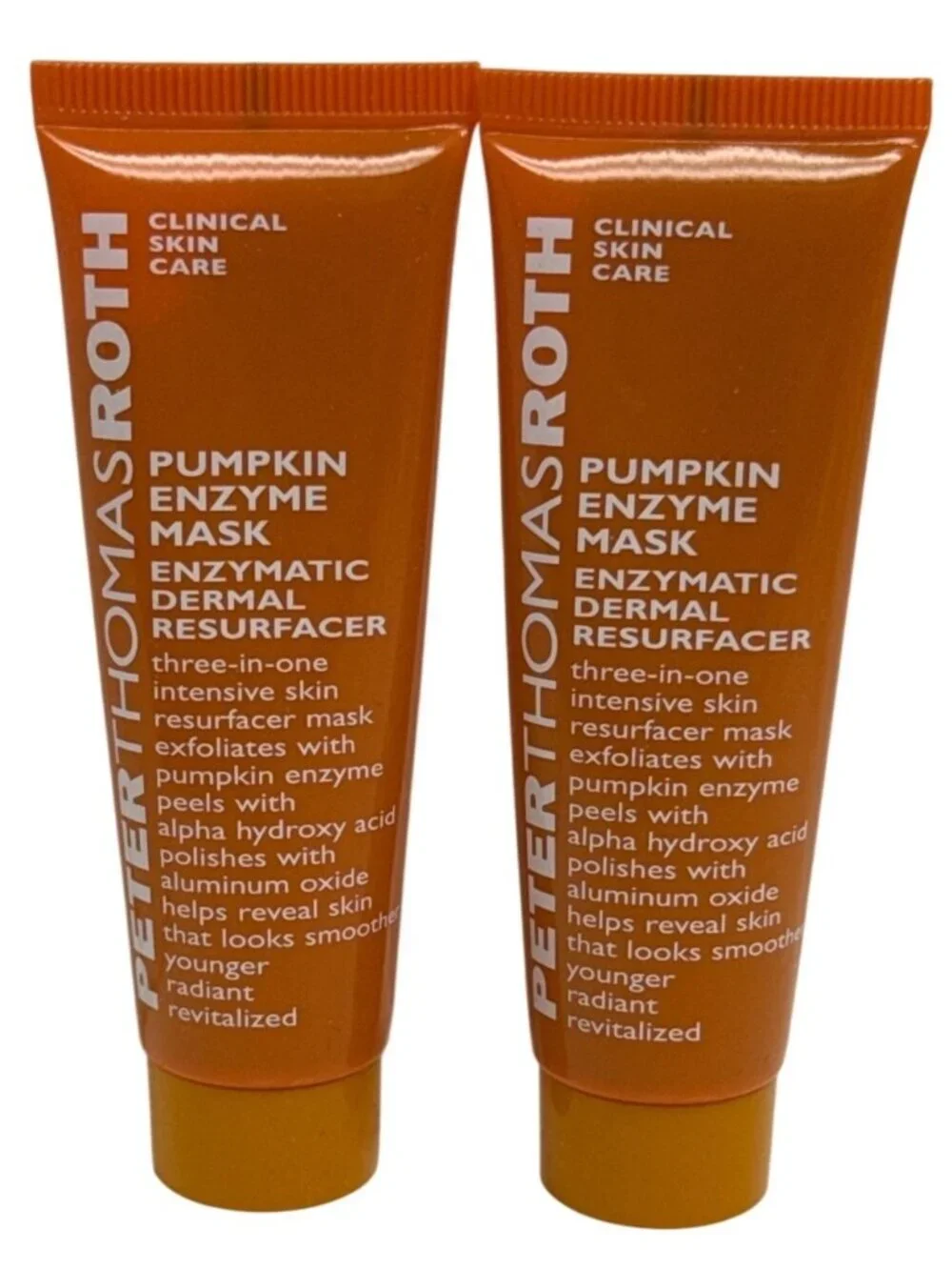 Peter Thomas Roth Pumpkin Enzyme Mask 30ml Lot of 2 Enzymatic Resurfacer NEW